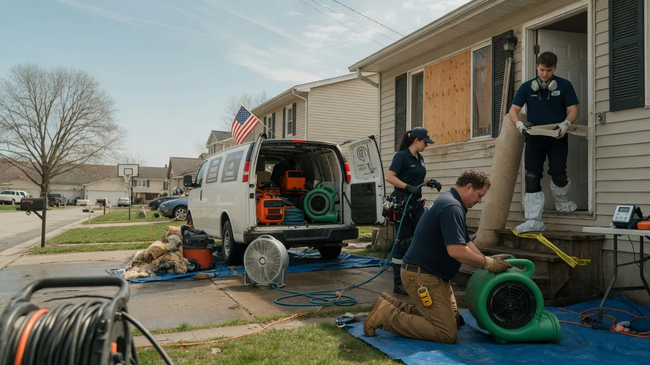 Water Damage Restoration in Apple Creek, OH near me